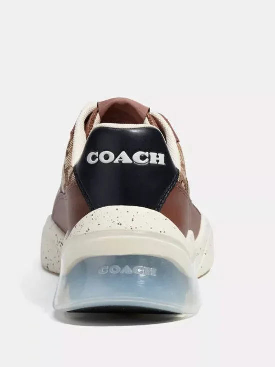 NIB COACH Men Citysole Runner Sneakers - C8812 Coach retail high end - size 8 US - Picture 4 of 7